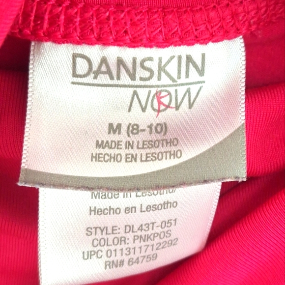 Danskin Now Pink Long Sleeve Turtleneck Women's Sweater Size M - Picture 6 of 6